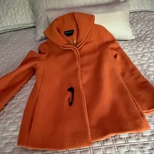 Burnt orange blazer by Zenobia